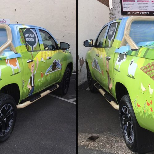 Classic Graphics Vehicle Wraps for Maximum Roadside Impact